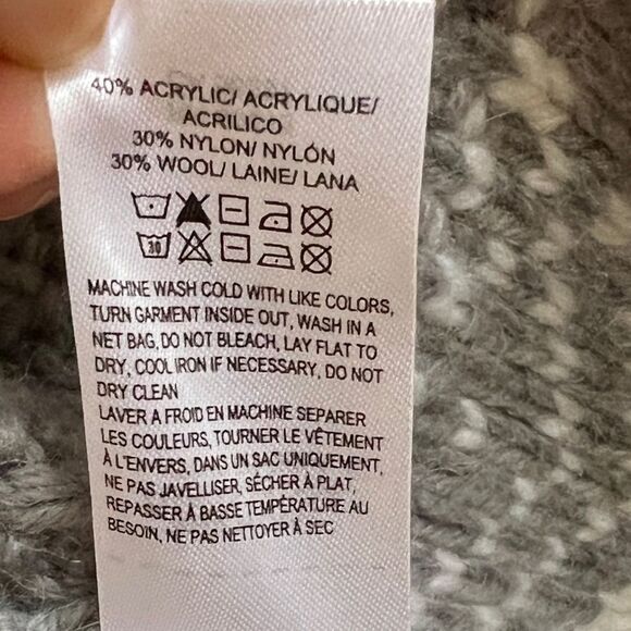 Lucky Brand wool blend Cardigan Sweater Size Large - Picture 5 of 7